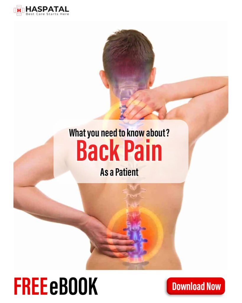 How back pain can affect on your body? Haspatal online consultation app