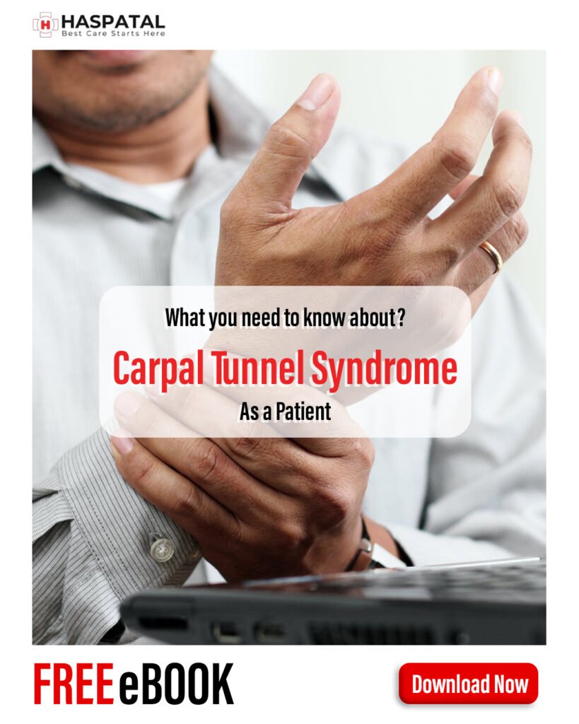 How carpal tunnel syndrome can affect your health? Haspatal online consultation app