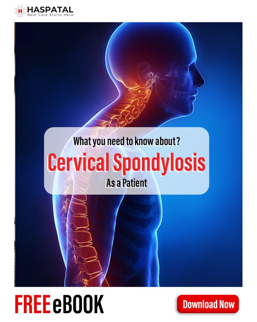 How cervical spondylosis can affect your health? Haspatal online consultation app