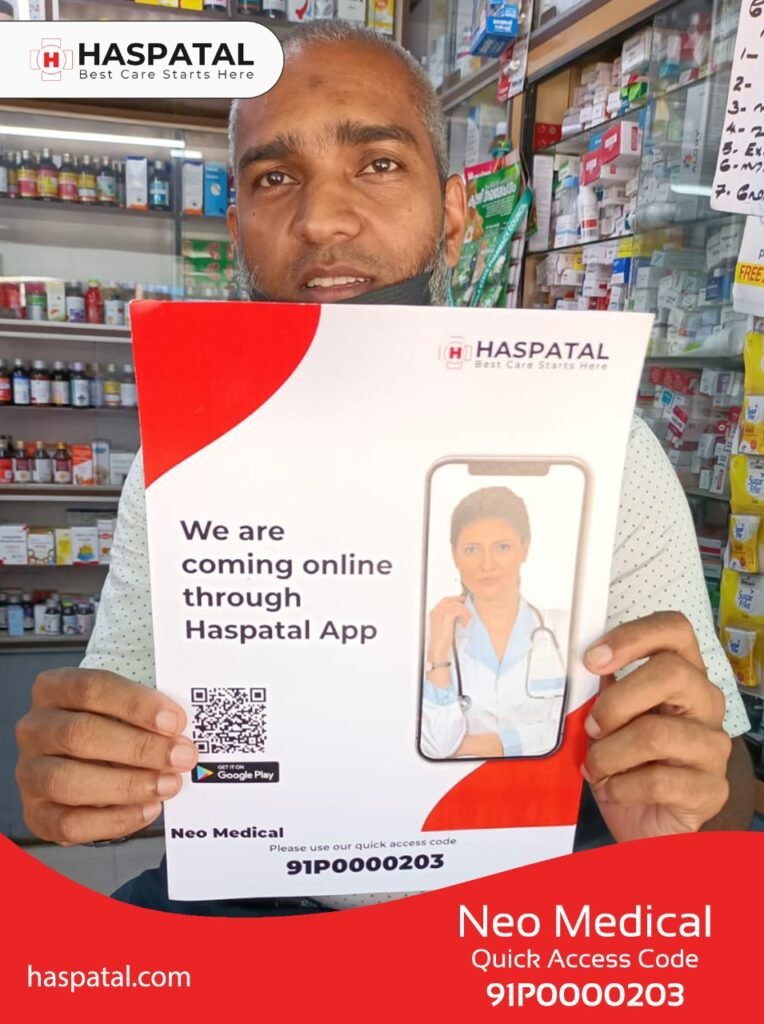 Neo Medical joins hands with Haspatal App to deliver medicine online