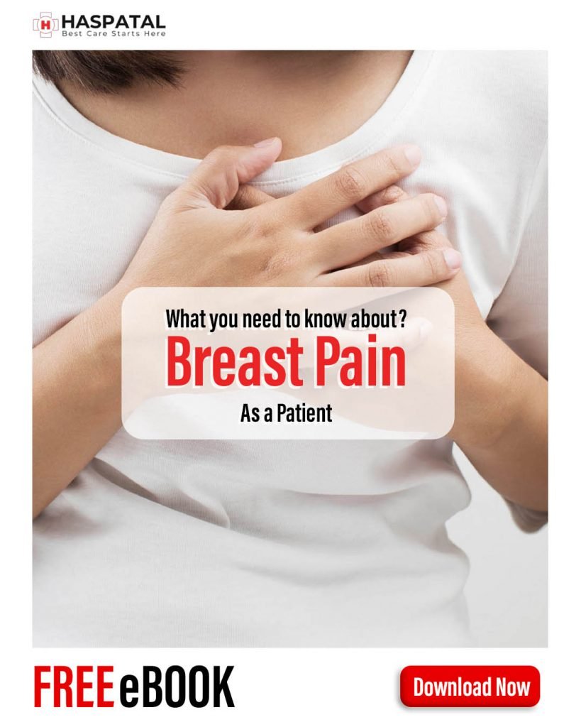 How breast pain can affect your body? Haspatal online consultation app