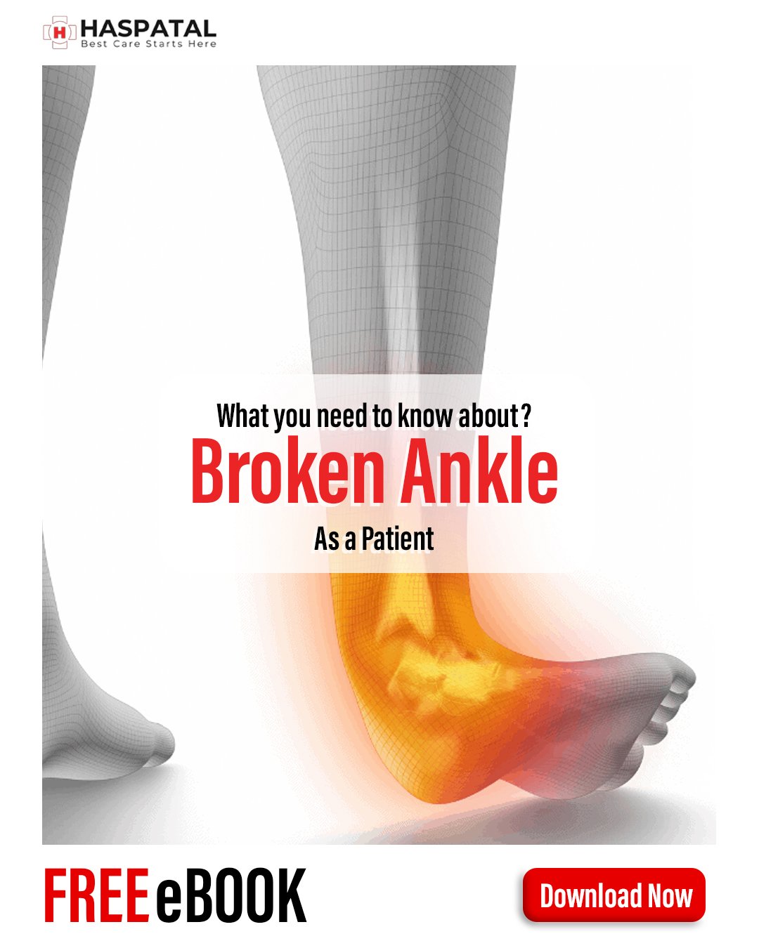 How broken ankle can affect your body? Haspatal online consultation app ...