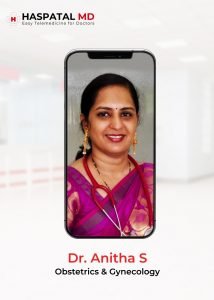 Dr. Anitha S is now available at Haspatal App.