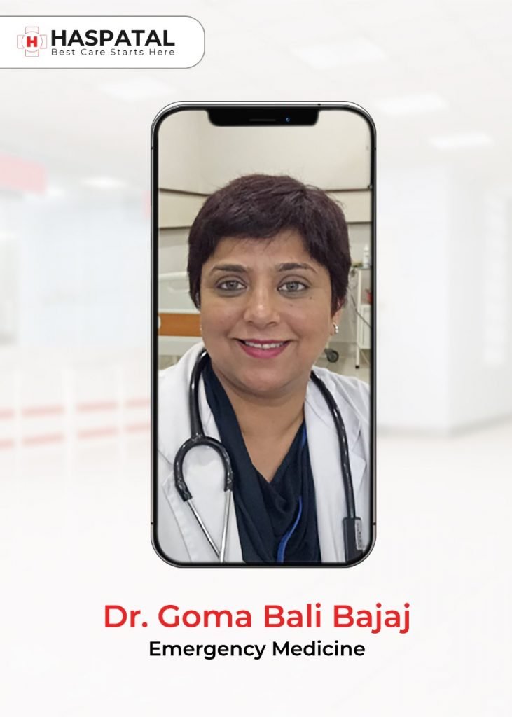 Dr. Goma Bali Bajaj is now at Haspatal App.